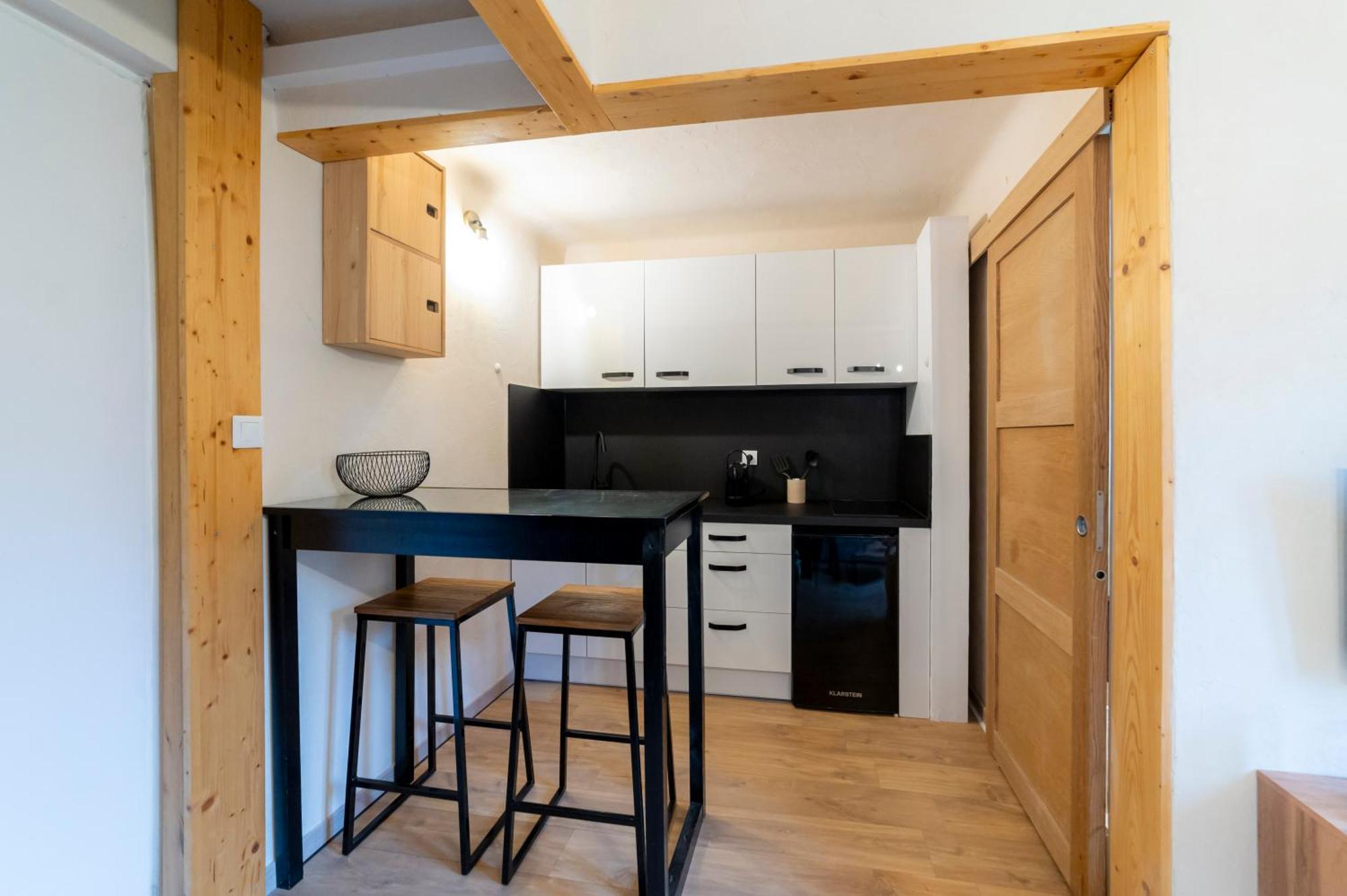 La Galleanne Studio Agreable Et Chaleureux Briançon Екстериор снимка
