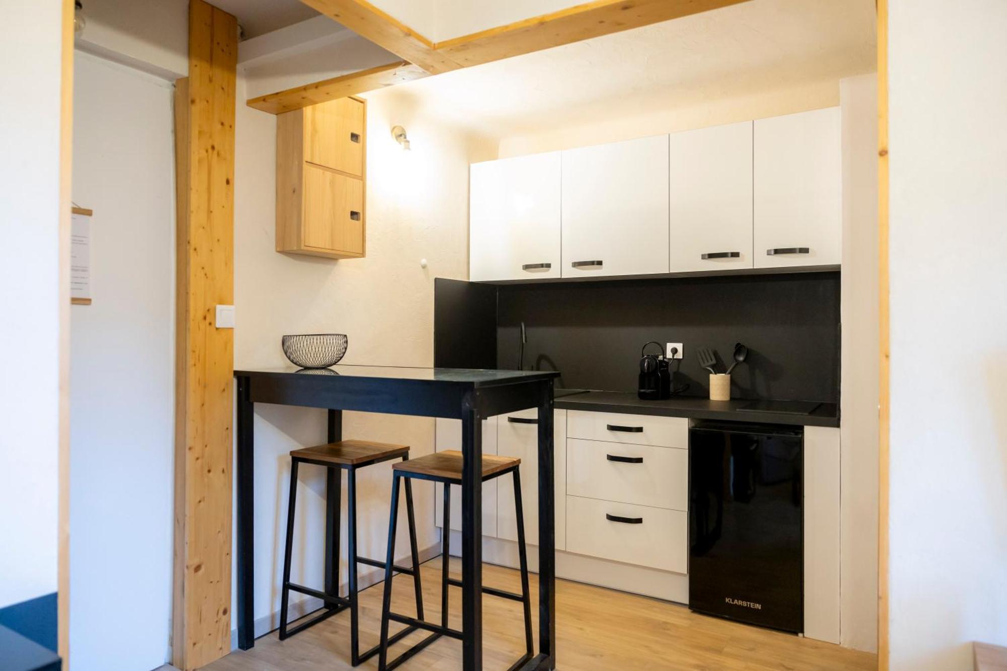 La Galleanne Studio Agreable Et Chaleureux Briançon Екстериор снимка